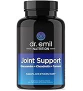 Dr. Emil's Joint Support Formula - Glucosamine Chondroitin, Turmeric and MSM - Doctor Formulated ...