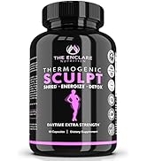 Thermogenic Sculpt Fat-Burner Weight Management System for Women and Men. Keto Diet Pills for Met...