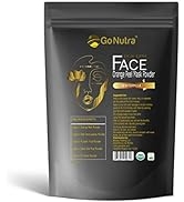 Go Nutra Orange Peel Facial Mask Powder Organic Special Formula with Aloe Vera, Turmeric, Dead Se...