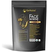 Go Nutra Neem Facial Mask Powder Organic Special Formula with Aloe Vera, Turmeric, Dead Sea Mud, ...