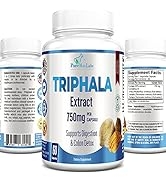 YUMMYVITE Triphala Capsules - Combination of Amla, Harada (Haritaki) & Bahera (Bibhitaki) - Diges...