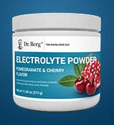 Dr Berg Electrolyte Powder Cherry Pomegranate hydration drinks electrolyte drink hydration powder